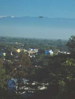 Panorama von Tezpur/Assam