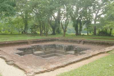 Biso Pokuna (Queen's Bath, Ancient Swimming pool) at Galabedde, near Moneragala, South-Eastern Sri Lanka