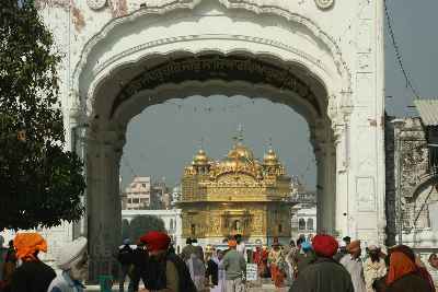 Golden Temple (Haramandir Sahib) in Amritsar, Punjab (India)