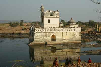 Padmini's Pavillon at Chittaurgarh Fort, Chittaur, Rajasthan (India)
