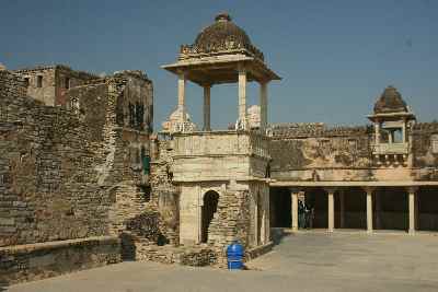 Kumbha Mahal Palace inside Chittaurgarh fort, Rajasthan (India)