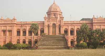 Pink Palace (Ahsan Manjil) in Dhaka, Bangladesh