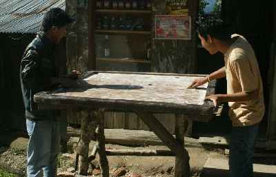 Gaming people in Phikkal, Eastern Nepal