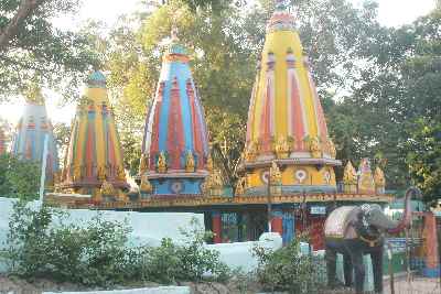 Temple of eight Goddesses in Rajarappa, near Hazaribagh, Jharkhand (Northern India)