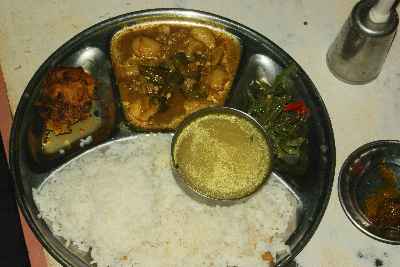 Nepali food: Dal Bhat Tarkari (Dalbhat)