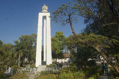 Shahid Minar Monument in Imphal, Manipur, North-East India