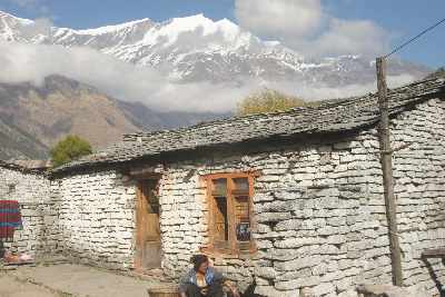 Thakali House in Lete (Mustang, Nepal)