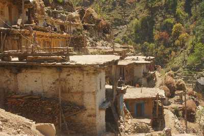 Nagma traditional village, Jumla district, Western Nepal