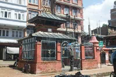 Vishnu temple (Shika Narayan) in Kathmandu (Bangemudha)