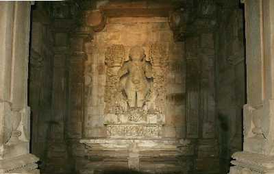 Idol in Vamana Mandir Temple, Khajuraho, Madhya Pradesh, India