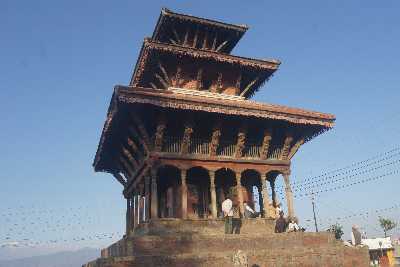 Uma Maheshwar Mandir Hindu Temple in Kirtipur (Kathmandu Valley, Nepal)