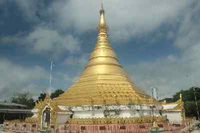 Burmese Stupa in Buddhist Development Zone, Lumbini, Nepal