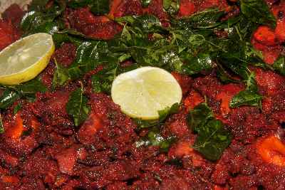 Indian Food: Dry Beef fry, Karnataka