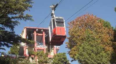 Cablecar in Nainital, Uttarakhand (Northern India)