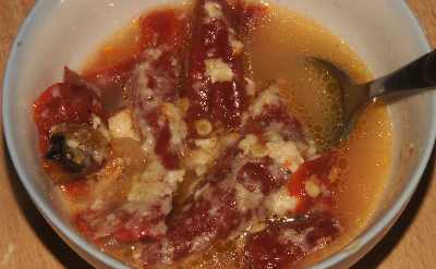 Bhutanese food: Himadatshe (Cheese and Chili soup)