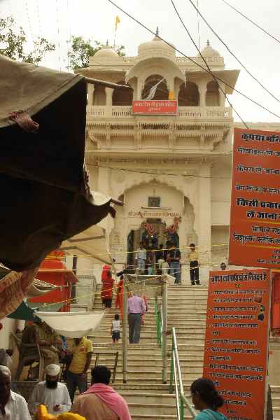 Main Brahma temple Jagat Pita Sri Brahma Mandir in Pushkar, Rajasthan (India)