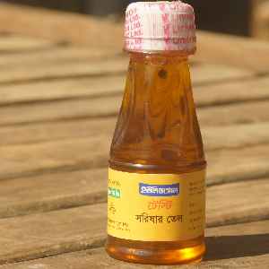 Bengali/Bangladeshi Food: Pungent mustard seed oil (Grade Virgin, sorishar tel) 