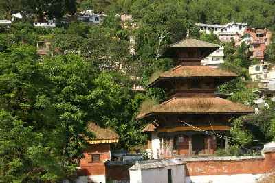 Amar Nayayan Mandir (Vishnu Temple) in Tansen, Nepal